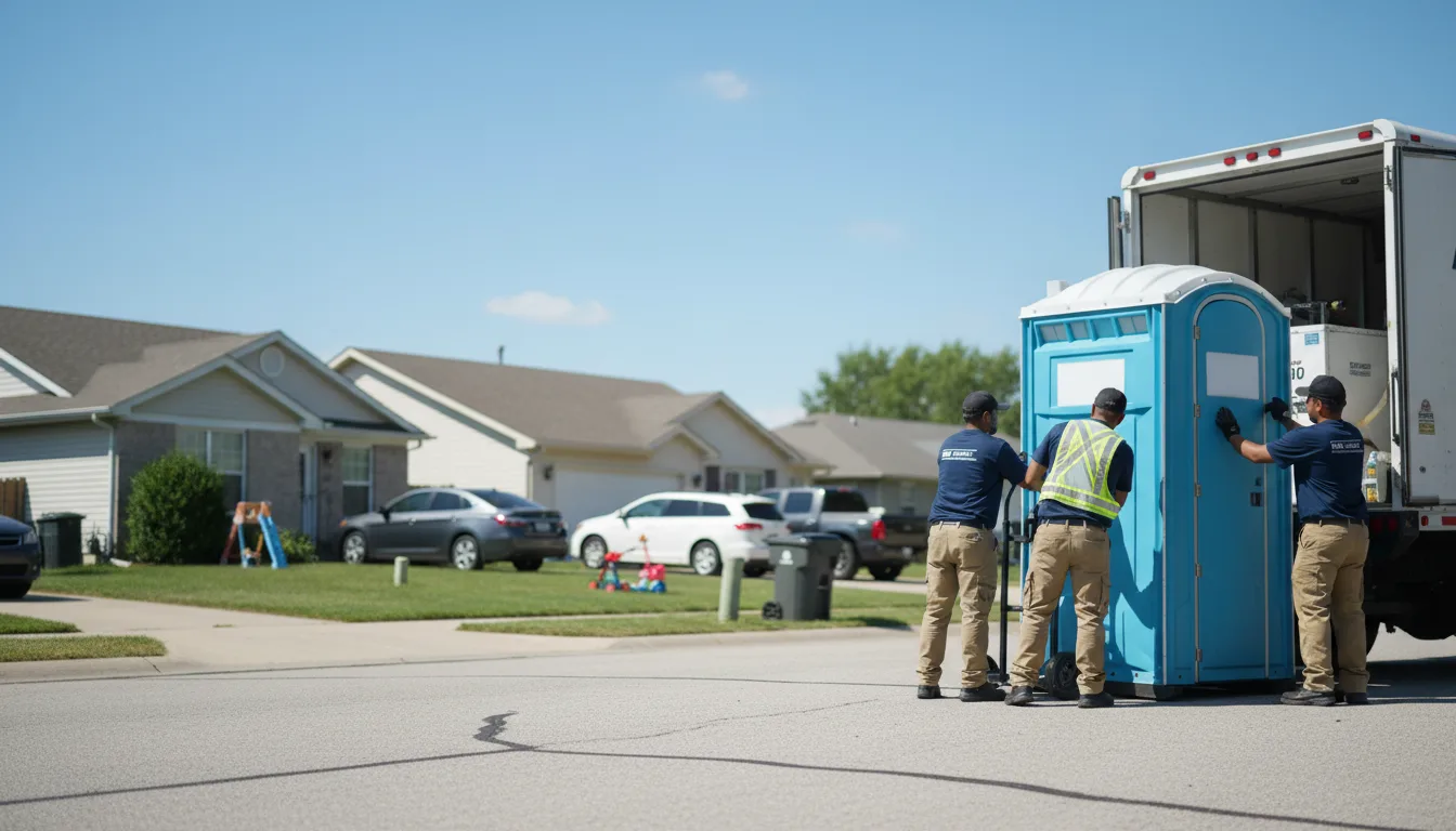 Standard Porta Potty Rentals in Milton, KS near me